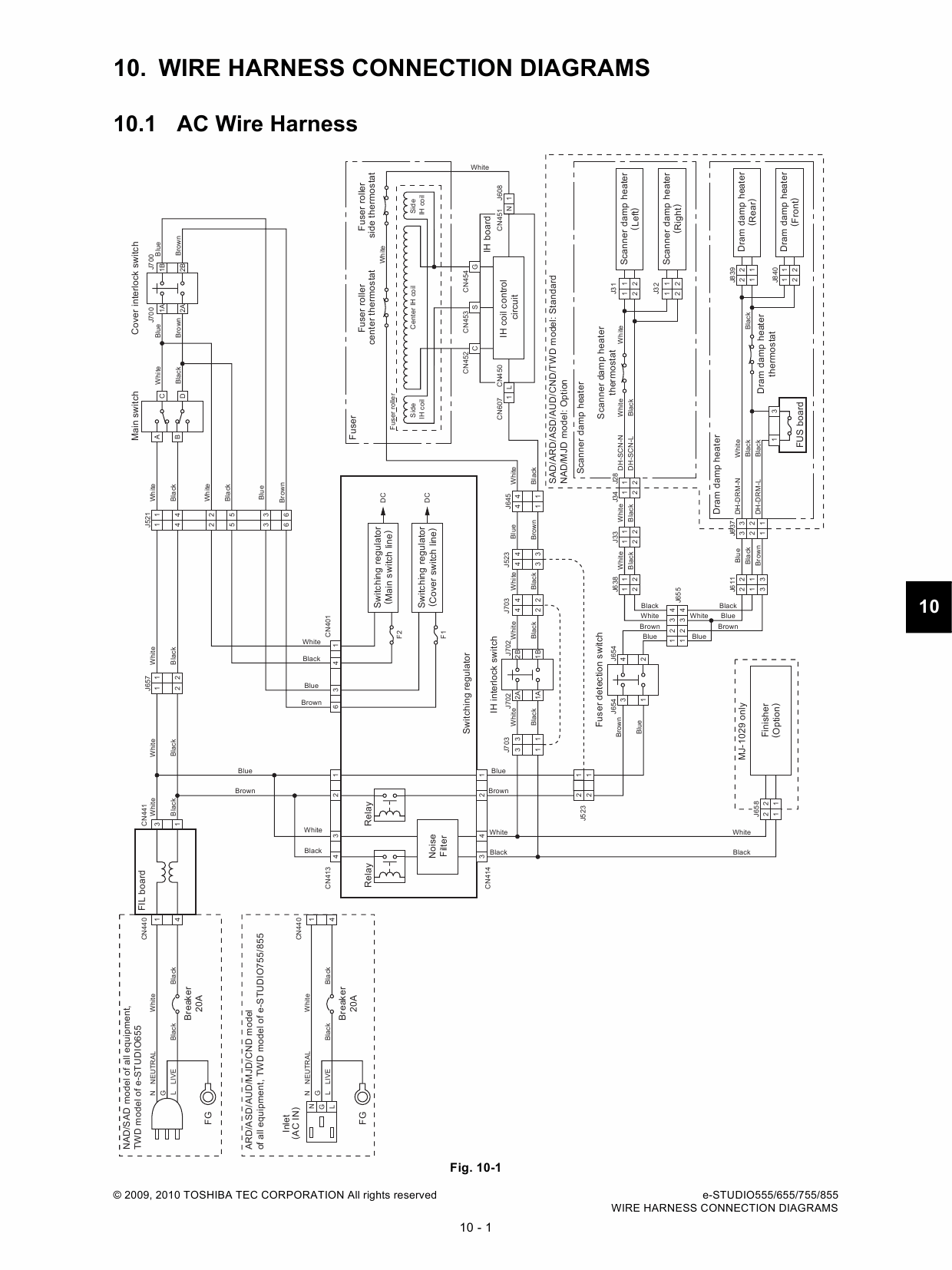 TOSHIBA e-STUDIO 555 655 755 855 Service Handbook-6